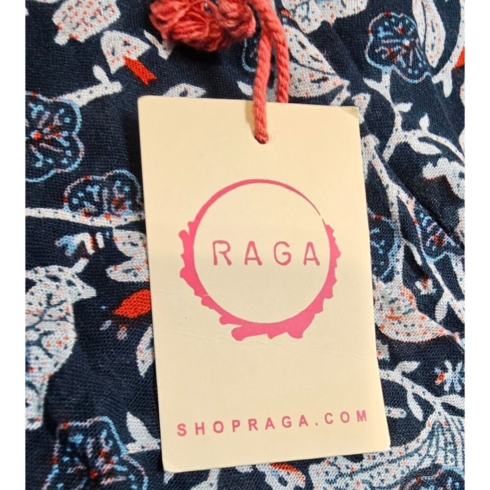 Raga Womens L Blue Cora Wrap Halter Dress - Picture 16 of 16